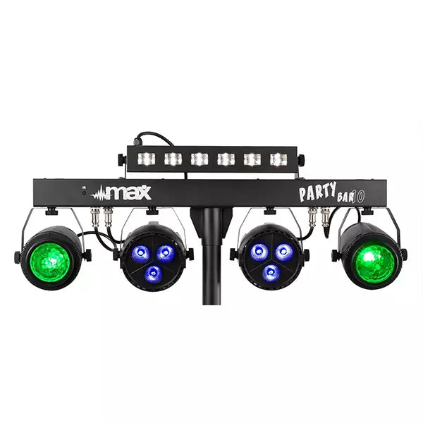 Beamz PARTYBAR10 5-way LED Light Kit