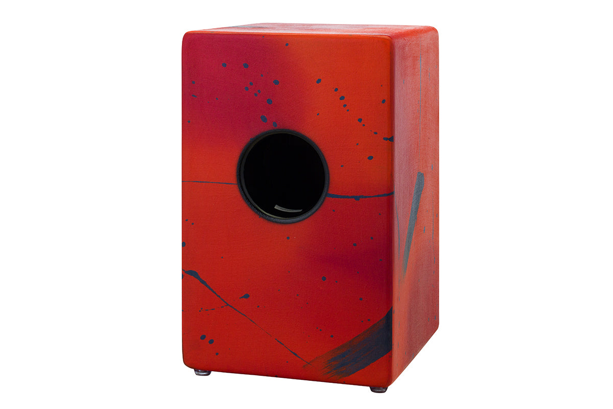Pearl Primero Abstract Red Cajon PBC-120B