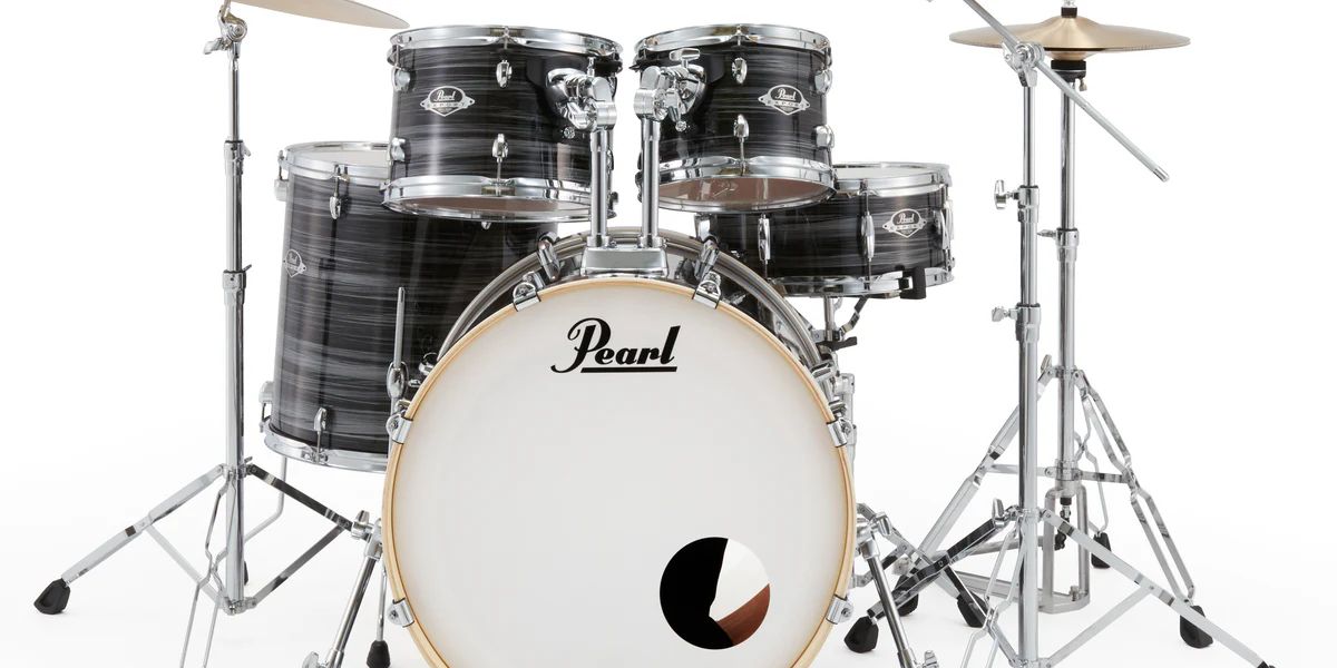 Pearl Export EXX725PN/C Drum Set Shell Pack #778 Graphite Sliver Twist