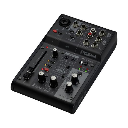 Yamaha AGO3MK2 Live Streaming Loopback Audio USB Mixer