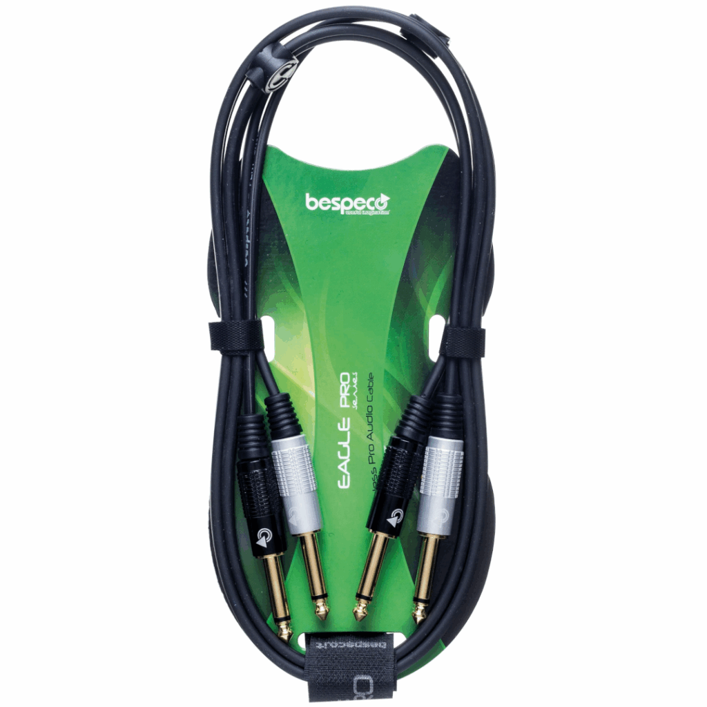 Bespeco - 2x6,3 mm jack - 2x6,3 mm jack Cable