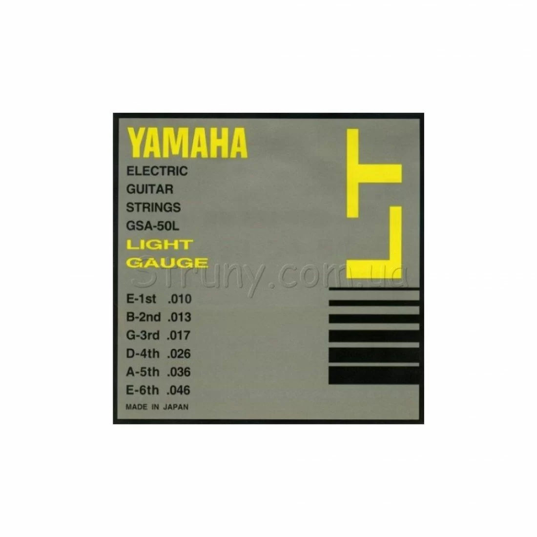 Yamaha GSA-50L Electric Guitar Strings 10-46 Gauge