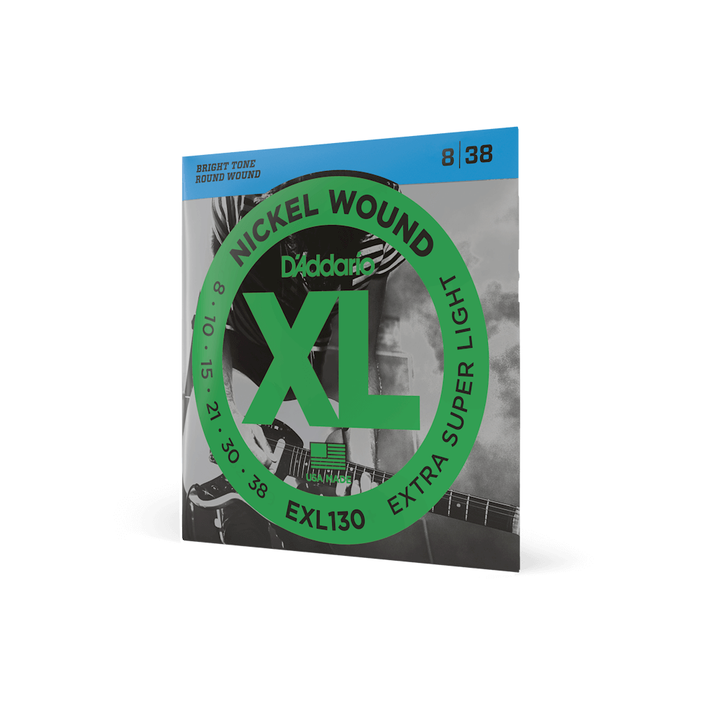 D'Addario Electric Guitar Strings 8-38 Gauge