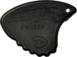 Sharkfin Plectrum - GP107 Super Hard Black