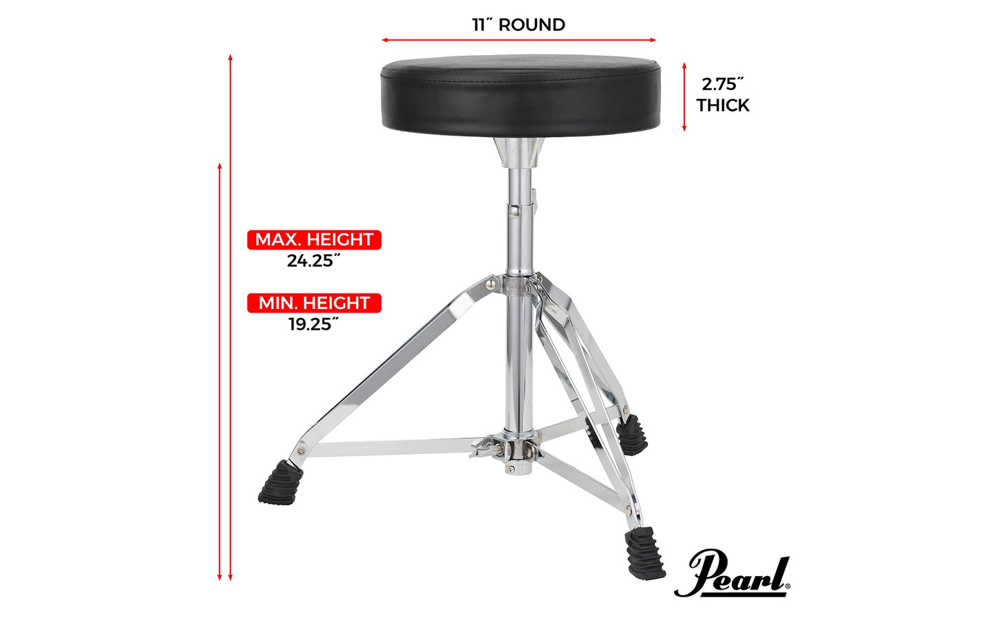 Pearl Drum Throne - D50