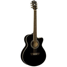 Load image into Gallery viewer, Washburn EA12B Acoustic Electric Guitar