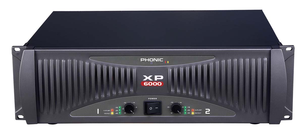Phonic XP6000 Power Amplifier 6000W RMS
