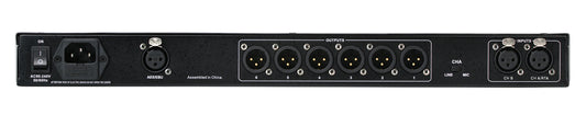 Phonic I2600 2 IN, 6 OUT Speaker Management System