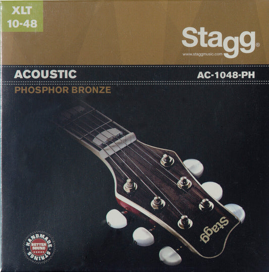 Stagg Phosphor Bronze Acoustic Guitar Strings - 10-48