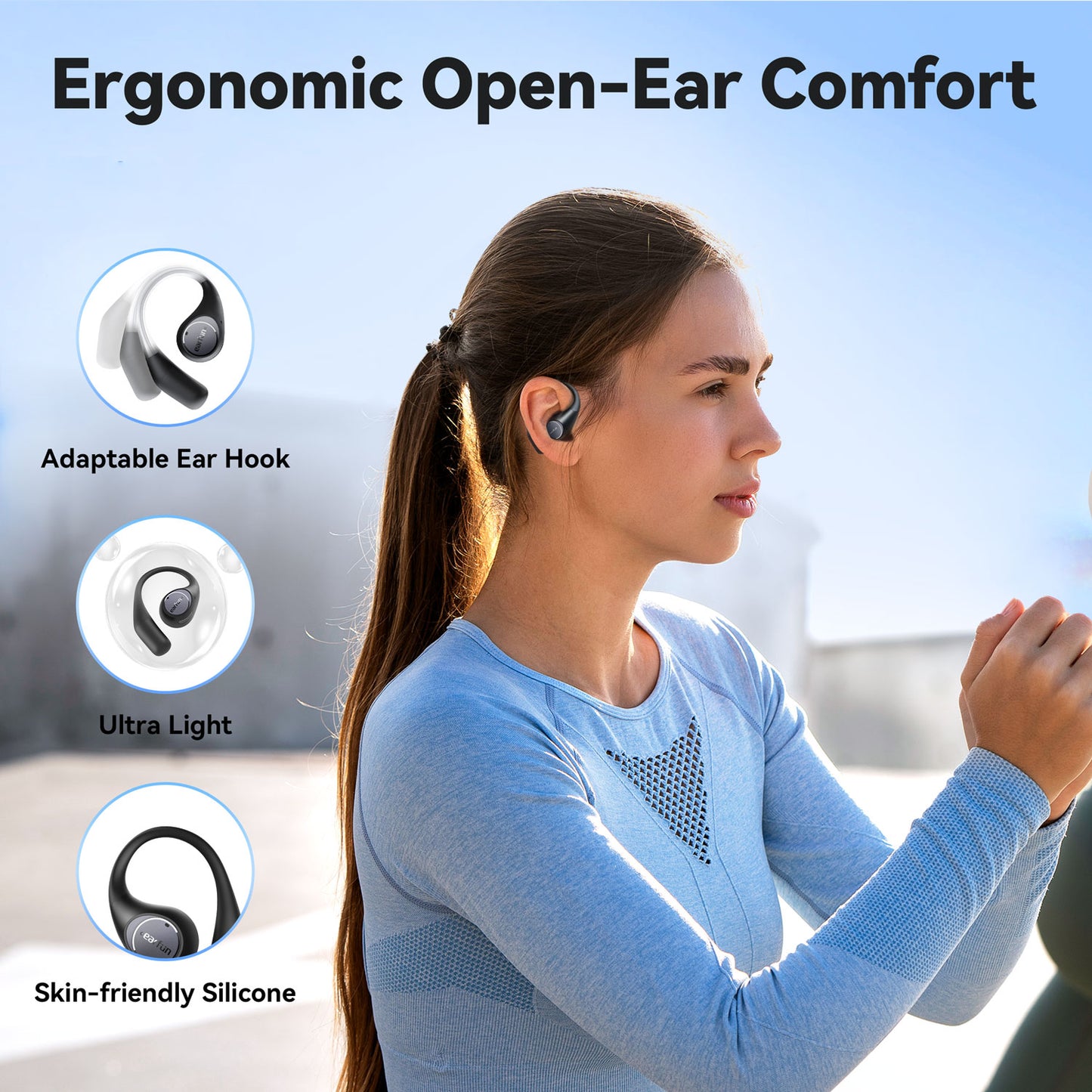 EarFun OpenJump Comfort Wireless Earbuds