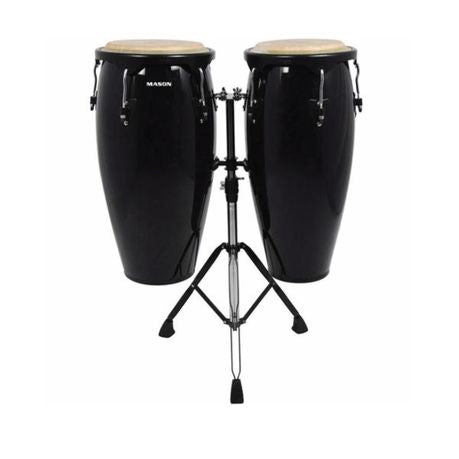 Mason  Conga Set with Stand - AL-124FW-BK