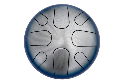 Pearl Tongue Drum #687 Blue Burst 8 Note G Major - PMTD8GMF687