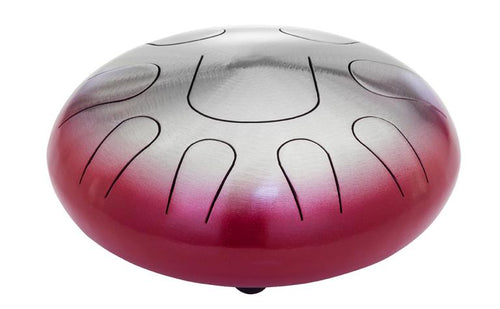 Pearl Tongue Drum #691 Crimson Burst 9 Note C Major - PMTD9CPTF691