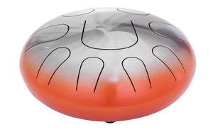 Pearl Tongue Drum #690 Orange Burst 9 Note C Lydian - PMTD9LYDF690