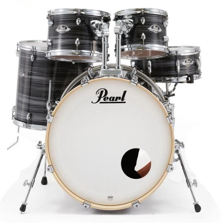 Pearl Export EXX725SPN/C Drum Set Shell Pack #778 Graphite Sliver Twist