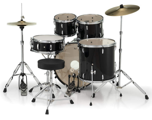 Pearl Roadshow Drum Set Complete 2024 Spec - #31 Jet Black