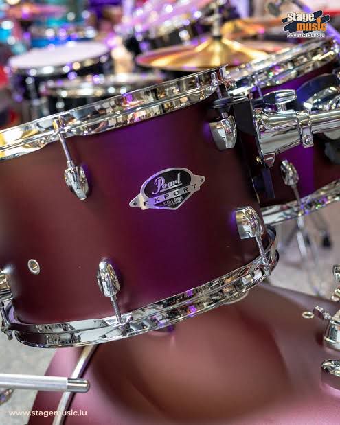 Pearl Export EXX725PN/C Drum Set Shell Pack #864 Satin Scarlet