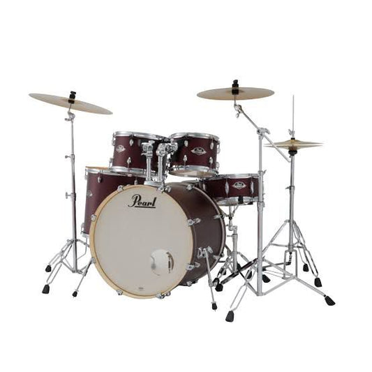 Pearl Export EXX725PN/C Drum Set Shell Pack #864 Satin Scarlet