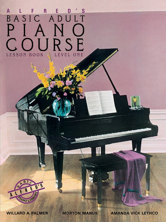Alfred's Basic Adult Piano Course Lesson Book Level One