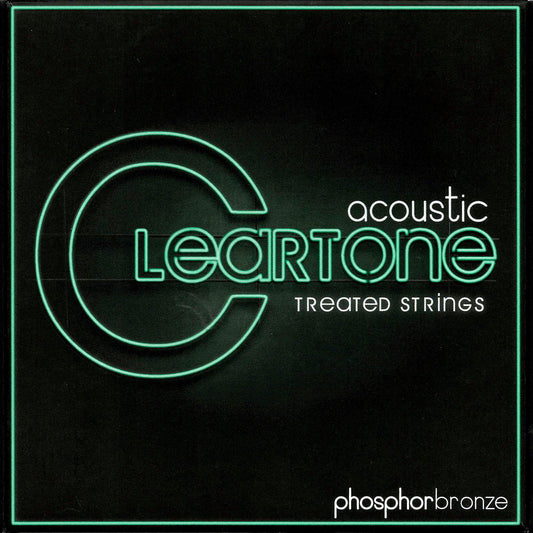 Cleartone Treated Acoustic Guitar Strings Phosphor Bronze 10-47 Gauge