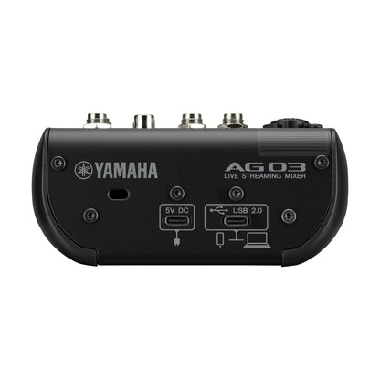 Yamaha AGO3MK2 Live Streaming Loopback Audio USB Mixer