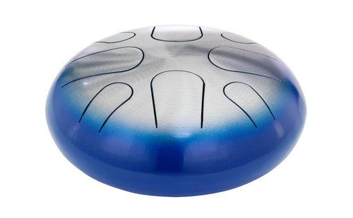 Pearl Tongue Drum #687 Blue Burst 8 Note G Major - PMTD8GMF687