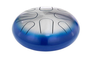 Pearl Tongue Drum #687 Blue Burst 8 Note G Major - PMTD8GMF687