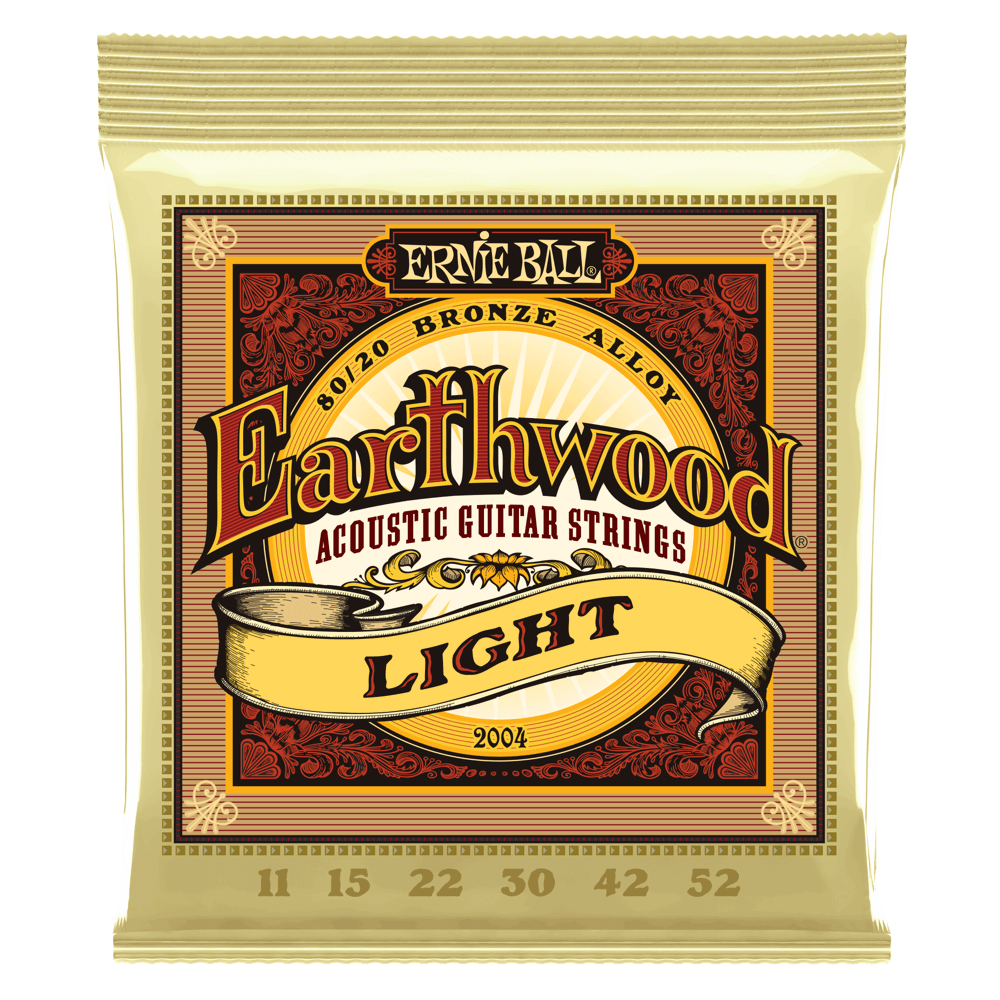 Ernie Ball Bronze Acoustic Guitar Strings - 11-52 Gauge