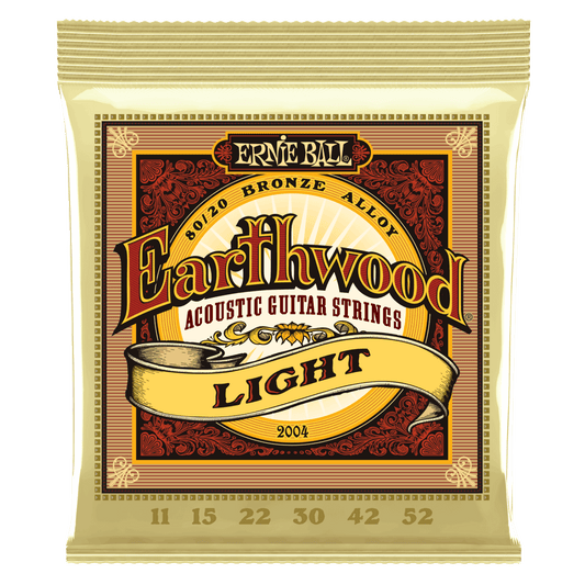 Ernie Ball Bronze Acoustic Guitar Strings - 11-52 Gauge