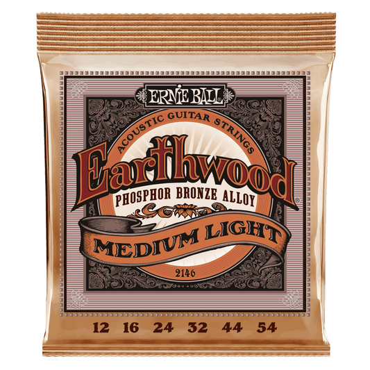 Ernie Ball Phosphor Bronze Acoustic Guitar Strings - 12-54