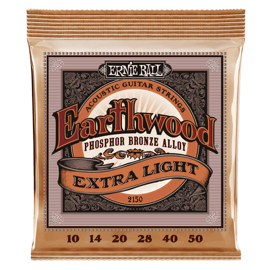 Ernie Ball Phosphor Bronze Acoustic Guitar Strings - 10-50