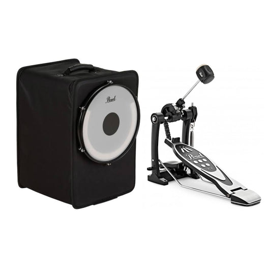 Pearl Cajon Bass Case + Pearl P530 Bass Drum Pedal