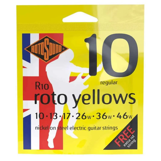 RotoSound Electric Guitar Strings - 10-46 Gauge
