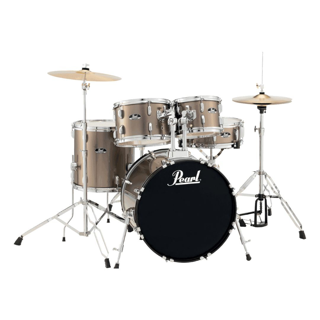 Pearl Roadshow Jr. Drum Set - #707 Bronze Metallic – Musicians 