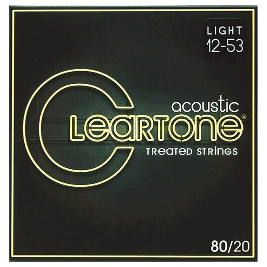 Cleartone Treated Acoustic Guitar Strings Bronze 12-53 Gauge