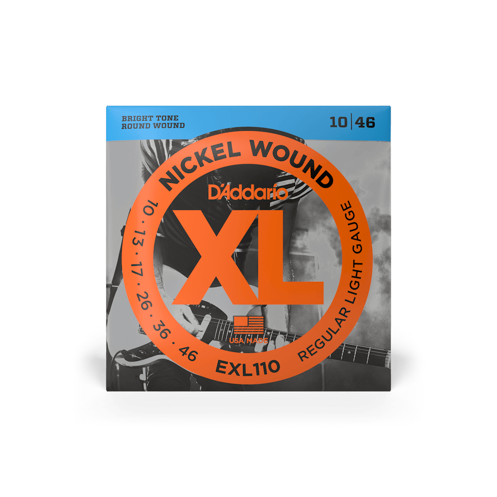 D'Addario Electric Guitar Strings 10-46 Gauge