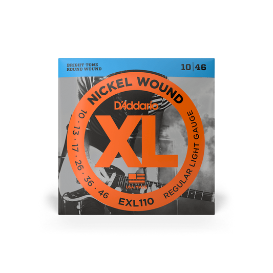 D'Addario Electric Guitar Strings 10-46 Gauge