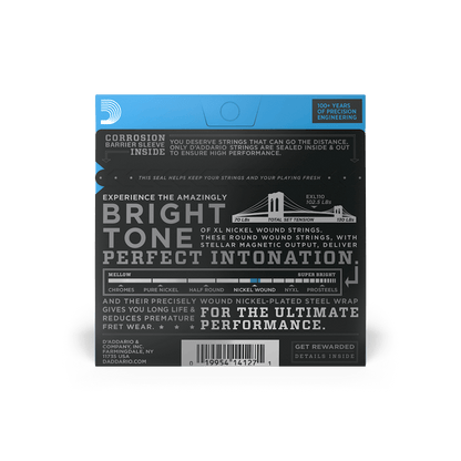 D'Addario Electric Guitar Strings 10-46 Gauge