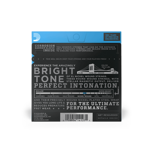 D'Addario Electric Guitar Strings 10-46 Gauge