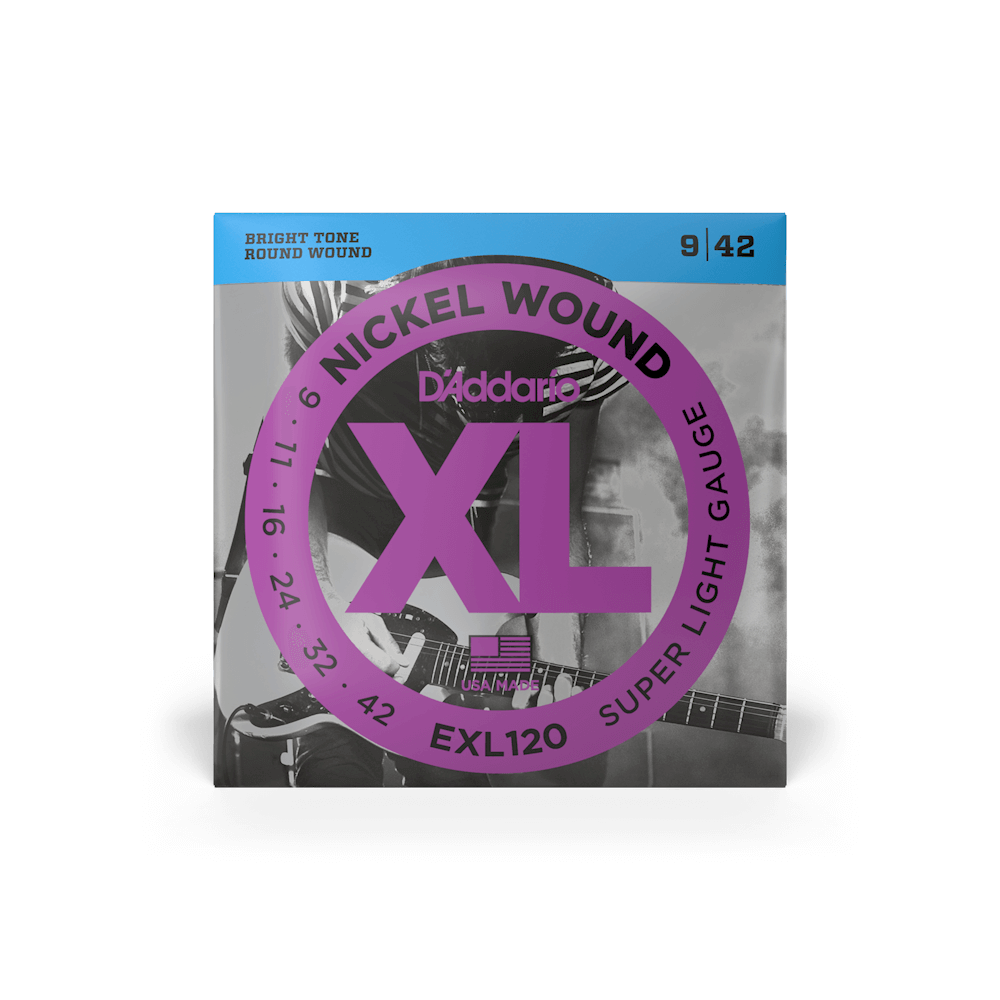 D'Addario Electric Guitar Strings 9-42 Gauge