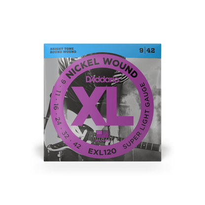 D'Addario Electric Guitar Strings 9-42 Gauge