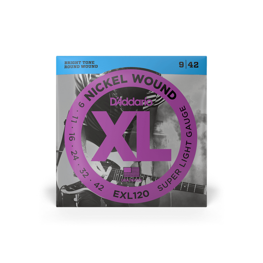 D'Addario Electric Guitar Strings 9-42 Gauge