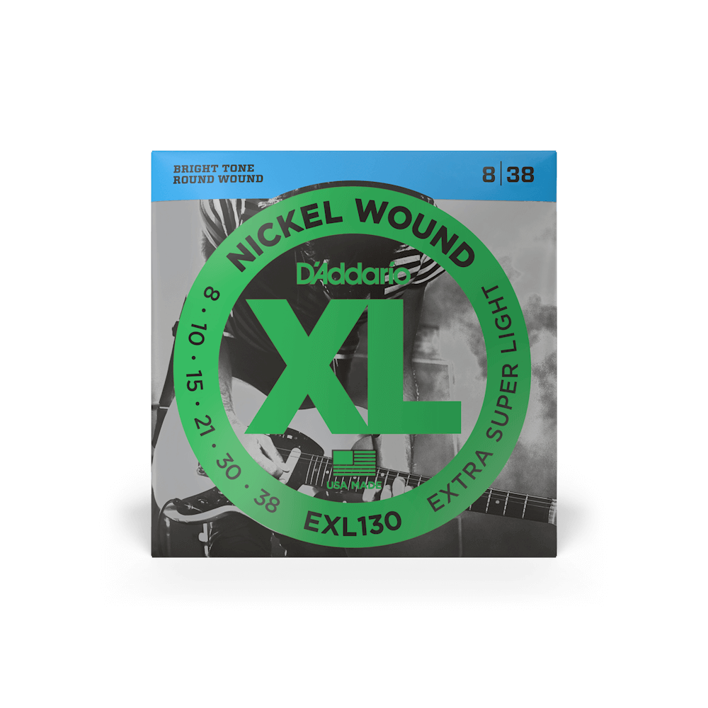 D'Addario Electric Guitar Strings 8-38 Gauge