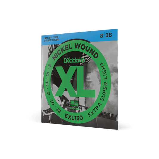 D'Addario Electric Guitar Strings 8-38 Gauge