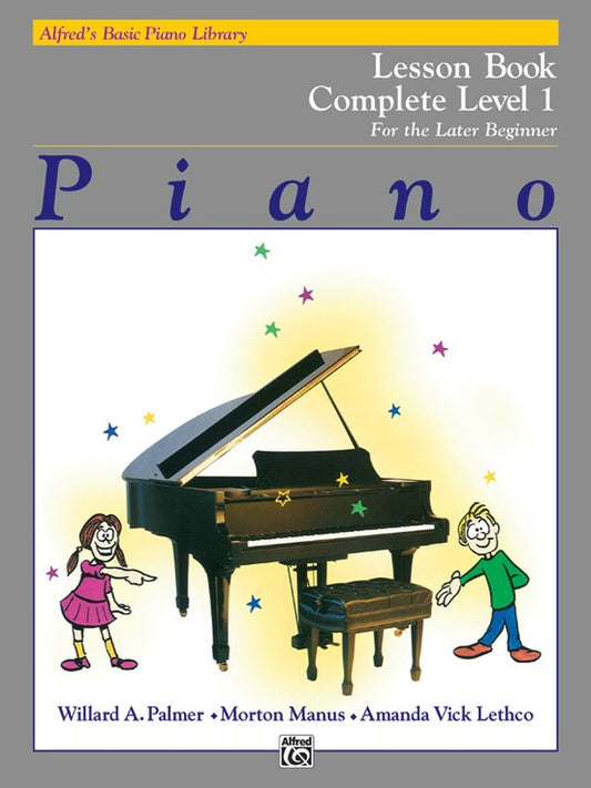 Alfred's Basic Piano Library Lesson Book Level 1