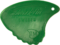 Sharkfin Plectrum - GP103 Extra Soft Green