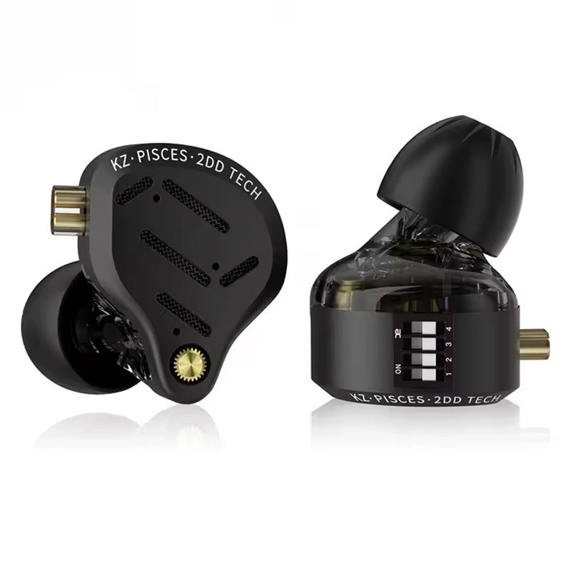 KZ Pisces In-Ear Headphones - With Switch, No Mic