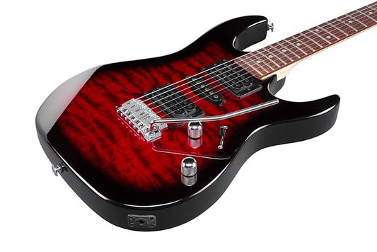 Ibanez Electric Guitar - GRX70QA-TRB