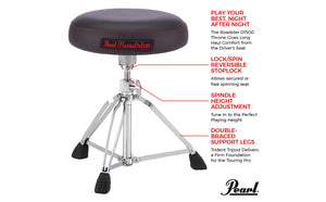 Pearl D1500 Drum Throne