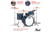 Load image into Gallery viewer, Pearl President Series Deluxe Drum Set 75th Anniversary Limited Edition